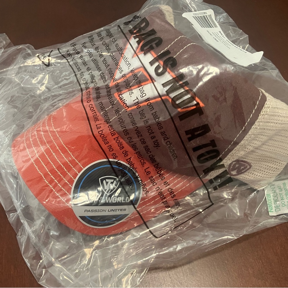 NWT Hokies Top of the World Virginia Tech Truckers Hat - Picture 4 of 4